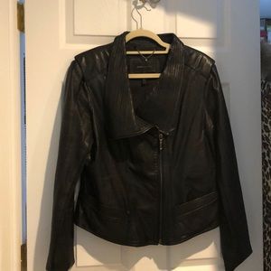Cool Black Leather Jacket, never worn.